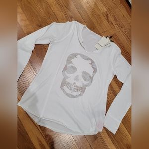 Zadig & Voltaire Tunisien Skull Shirt